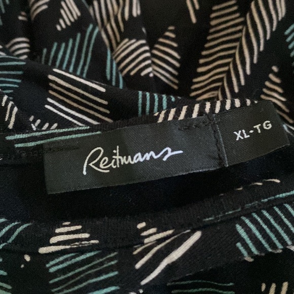 Long geometric maxi dress - Picture 2 of 2